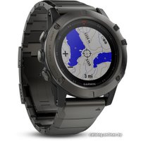 Умные часы Garmin Fenix 5X Sapphire 51mm (серый/черный) [010-01733-03]