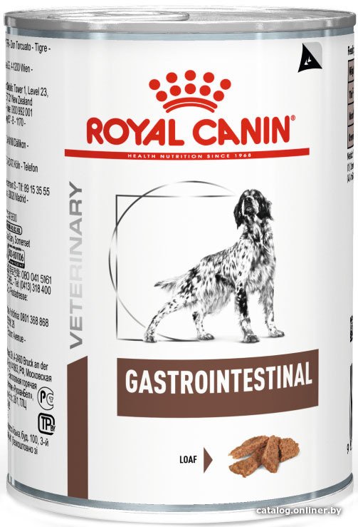 Консервированный корм для собак Royal Canin Gastro Intestinal (для собак при нарушении пищеварения) 0.4 кг