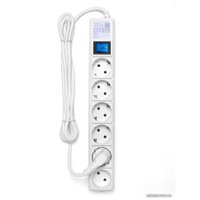 Сетевой фильтр Power Cube Куб SPG(5+1)-16B, 6 розеток, белый [SPG(5+1)-16B-5М]