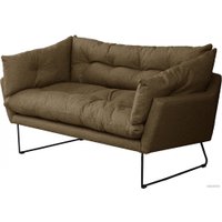 Диван Brioli Анико двухместный (J5/коричневый)