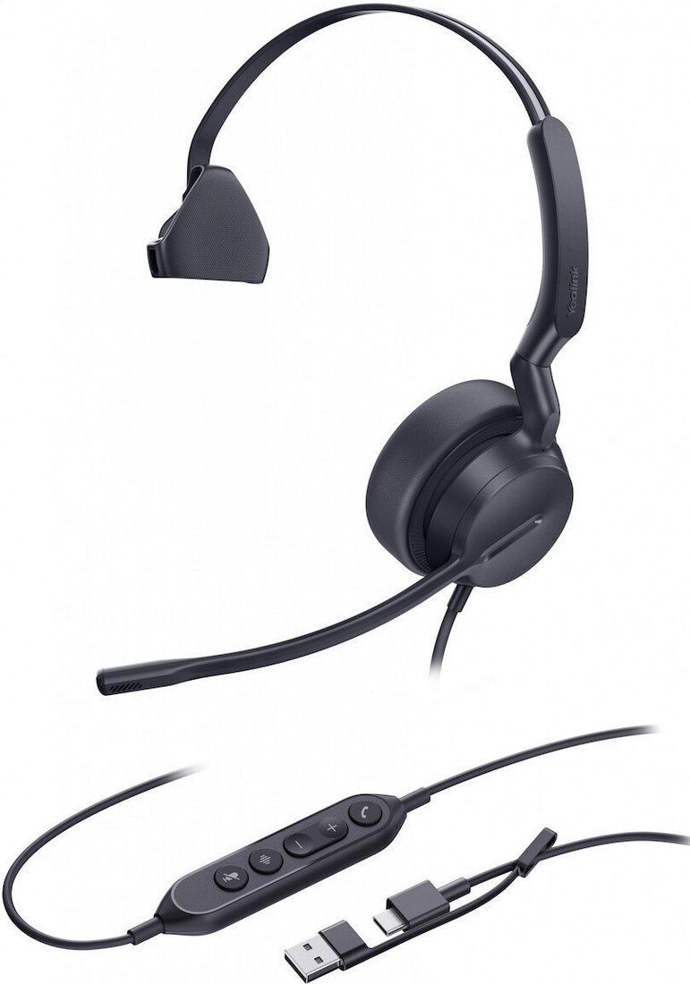 Офисная гарнитура Yealink UH42 Mono UC USB-C/A