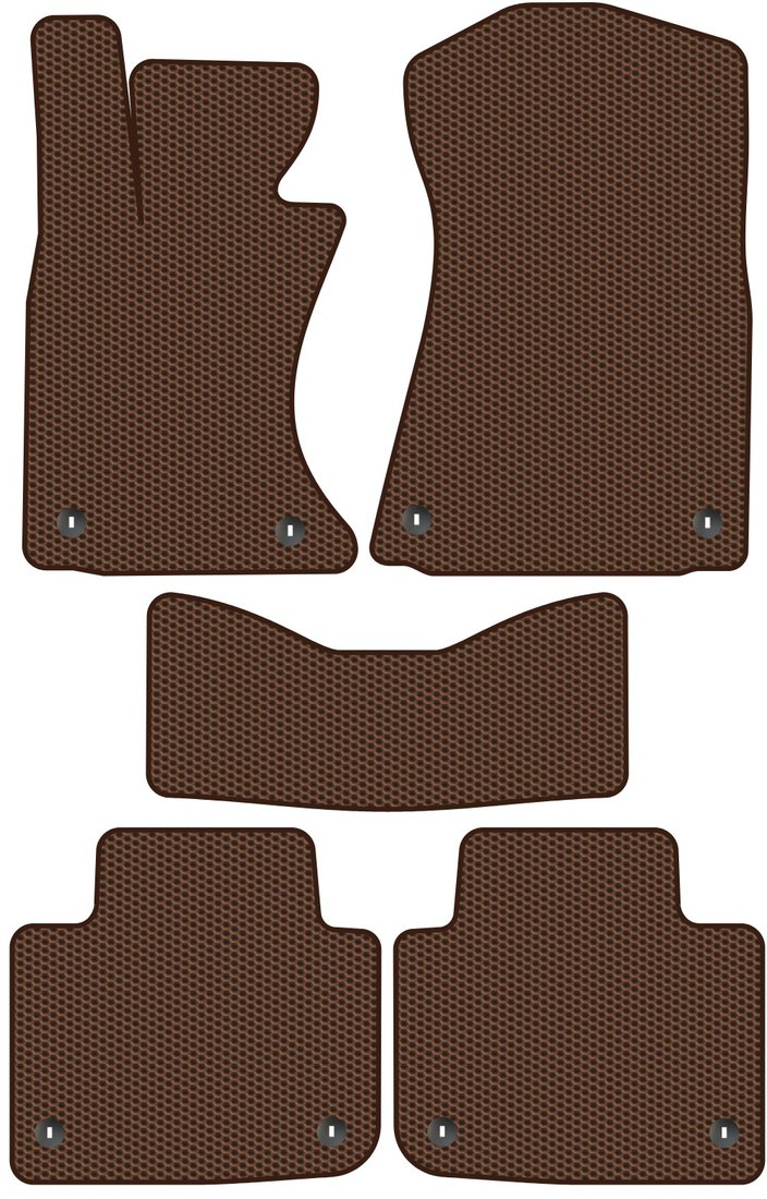 

Комплект ковриков для авто Alicosta Lexus GS350 IV (седан / L10) 2011 - 2016 (коричневый, сота)