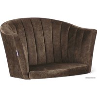 Стул Sheffilton SHT-ST42-1/S95-1 (кофейный трюфель/белый муар)