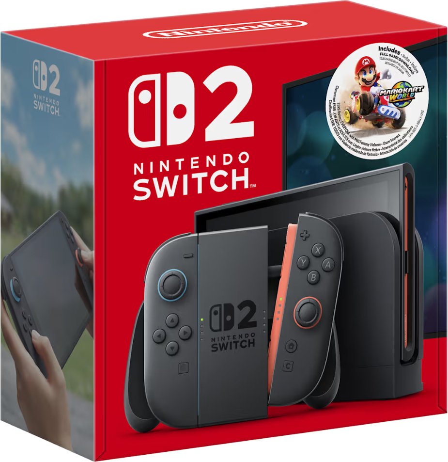 Игровая приставка Nintendo Switch 2 (Mario Kart World Bundle)