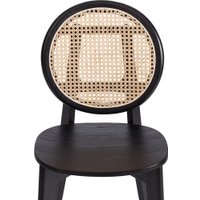 Стул TetChair Fenrir дерево вяз (черный)