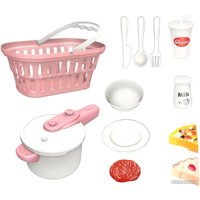 Детская кухня Pituso Кухня в корзинке HW21102741 (коралловый)
