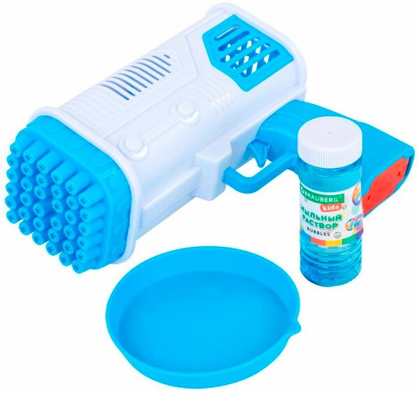 

Пистолет для создания мыльных пузырей BRAUBERG Бластер погружной с подстветкой 665146