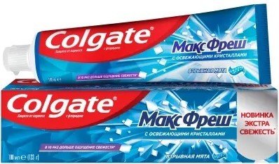 

Зубная паста Colgate Max Fresh Взрывная мята 100 мл