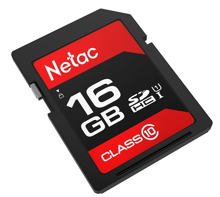 

Карта памяти Netac SDHC 16GB U1/C10 Netac P600