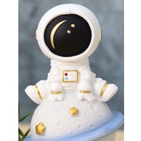 Ночник ILikeGift Lunar Cosmonaut 999-2B (синий)