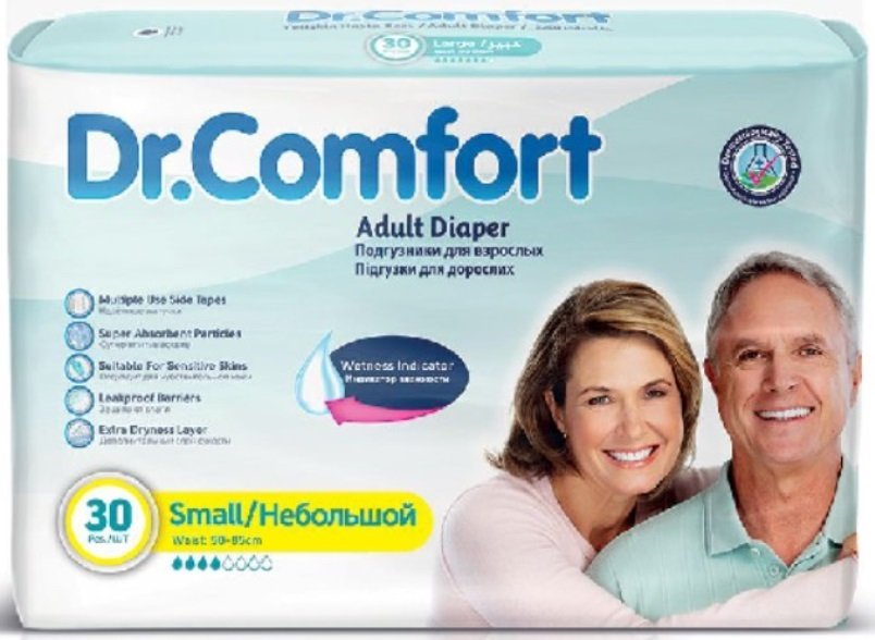 

Подгузники для взрослых Dr. Comfort Small (30 шт)