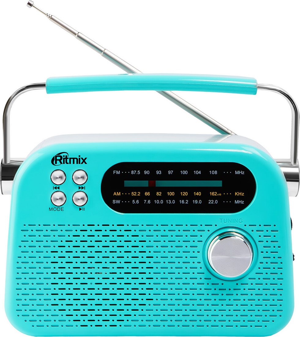 Радиоприемник Ritmix RPR-045 (бирюзовый)