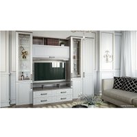 Стенка Трия Прованс комплект 2 гостиная (дуб сонома трюфель/крем) в Гомеле