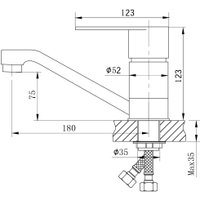 Смеситель Ekko E45802