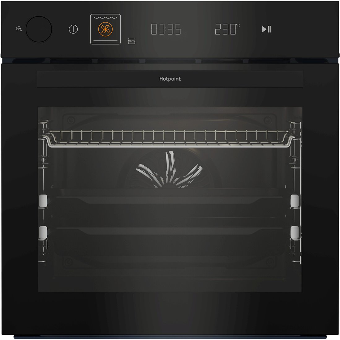 Электрический духовой шкаф Hotpoint HSTF 1352 H BL