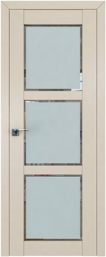 ProfilDoors 2.13U L 70x200 (магнолия сатинат, стекло square матовое)