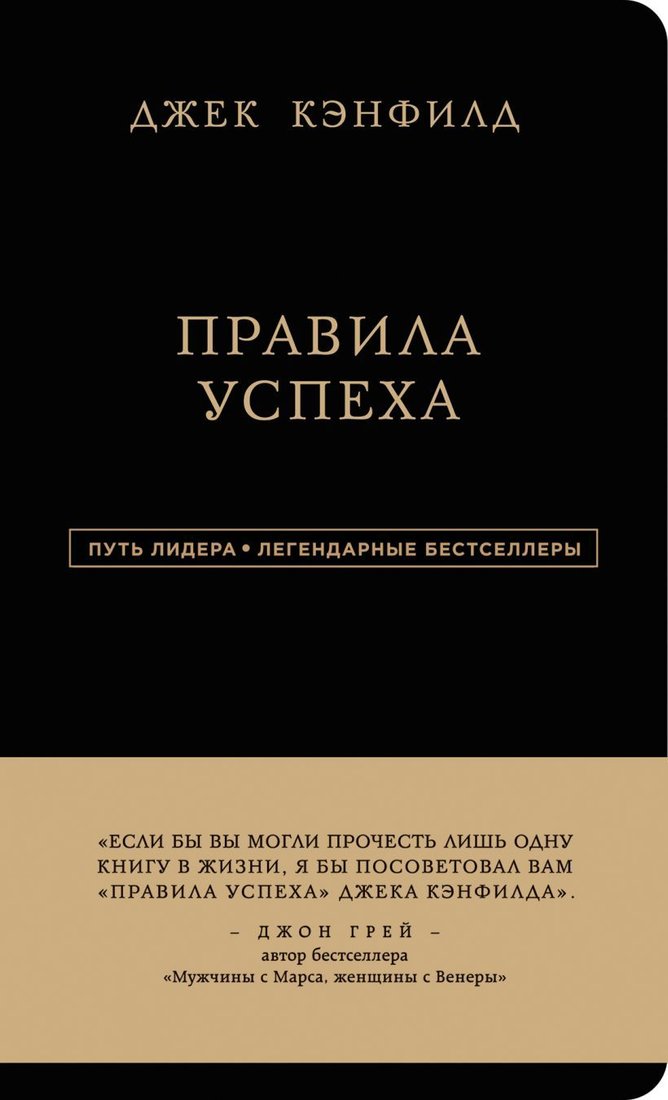 

Книга издательства Эксмо. Джек Кэнфилд. Правила успеха (Кэнфилд Джек/Свитцер Джанет)