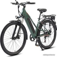 Электровелосипед White Siberia Camry Light (матовый зеленый)