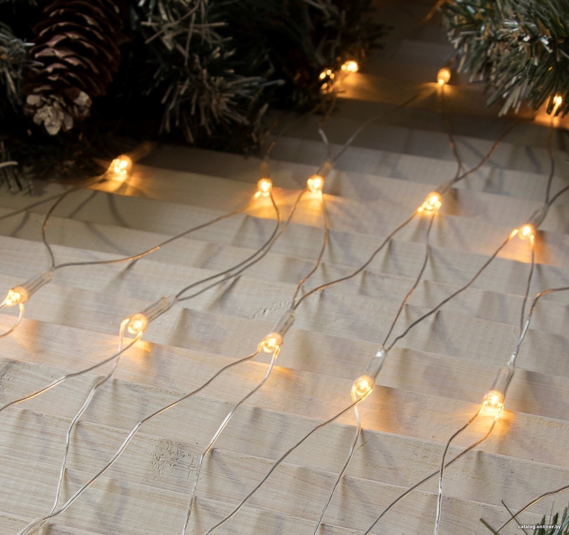 Гирлянда световая сетка Luazon Сеть 144LED 1.6x1.6м 1585750