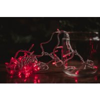 Светодиодная гирлянда Огоньки Диод 006 50 LED 5 м (красный)