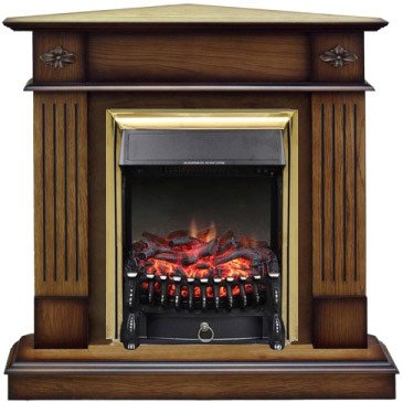 

Каминокомплект Smolcom Brighton Corner STD-ASP с Fobos-S Lux BR (дуб антик)