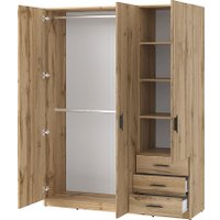 Шкаф распашной Involux Престон 226H062 (дуб натюрель) в Солигорске