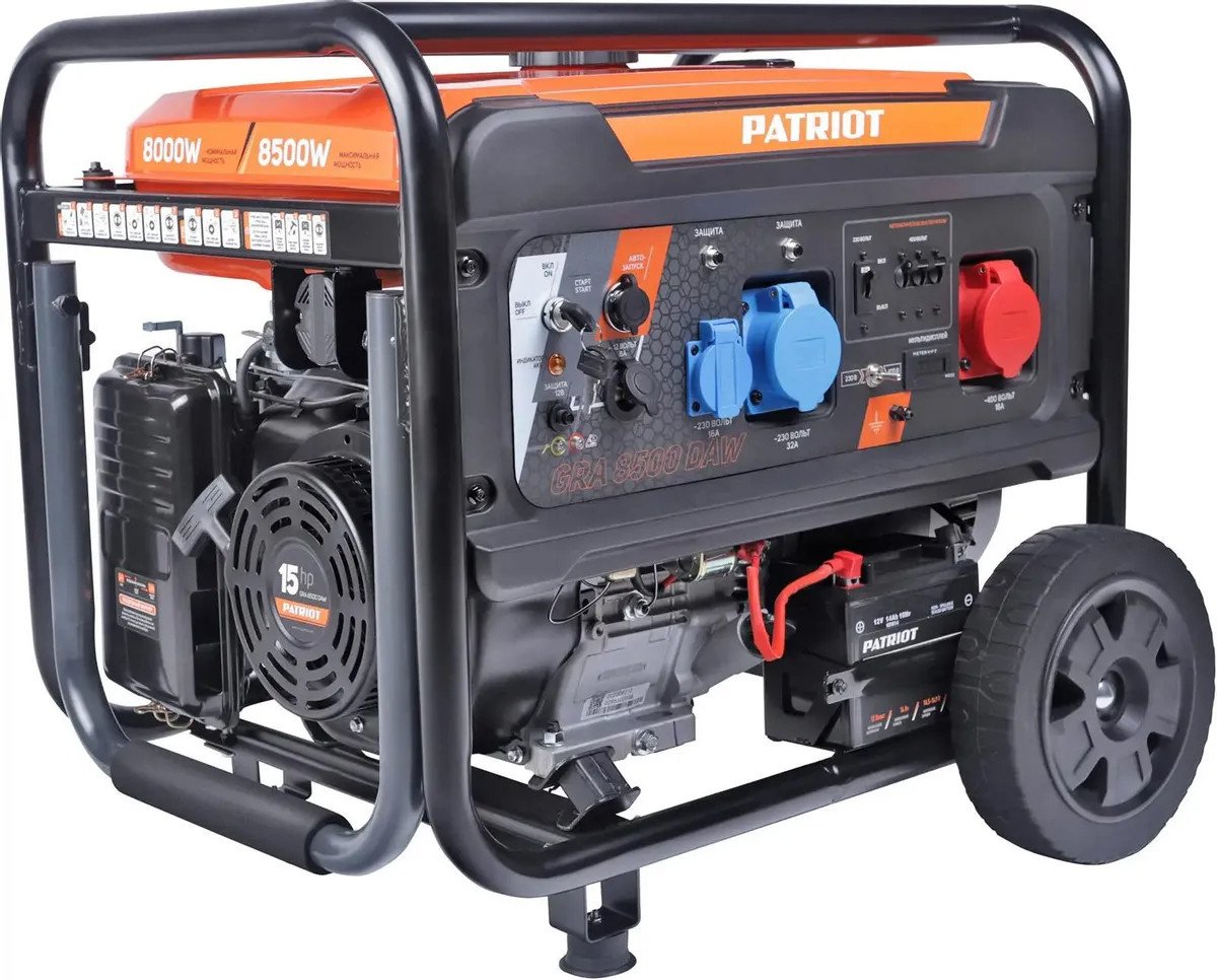 

Бензиновый генератор Patriot GRA 8500DAW