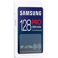 Карта памяти Samsung PRO Ultimate SDXC 128GB (с кардридером)