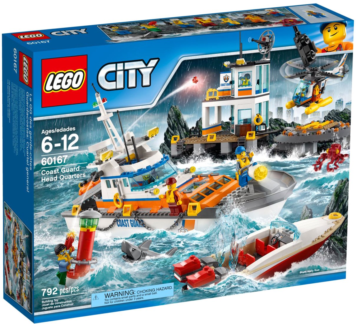 

Конструктор LEGO City 60167 Штаб береговой охраны