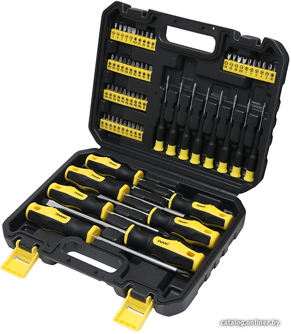 Набор отверток WMC Tools 1065 (65 предметов)