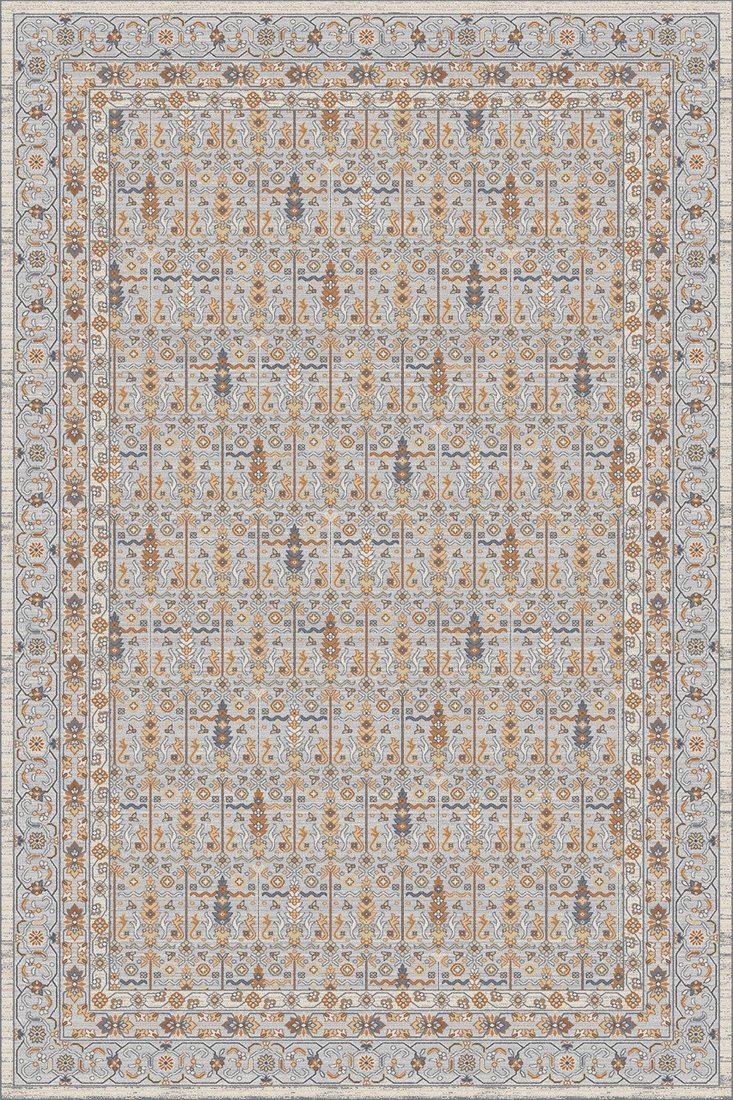 

Ковер для жилой комнаты Merinos Zumma F598-STAN-ORANGE (2x4)