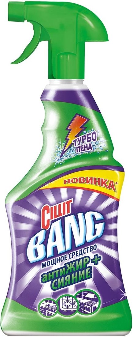 

Средство для кухни Cillit Анти-жир + сияние 0.75 л
