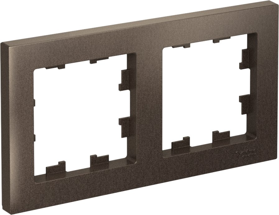 

Рамка Systeme Electric AtlasDesign ATN000602 (мокко)