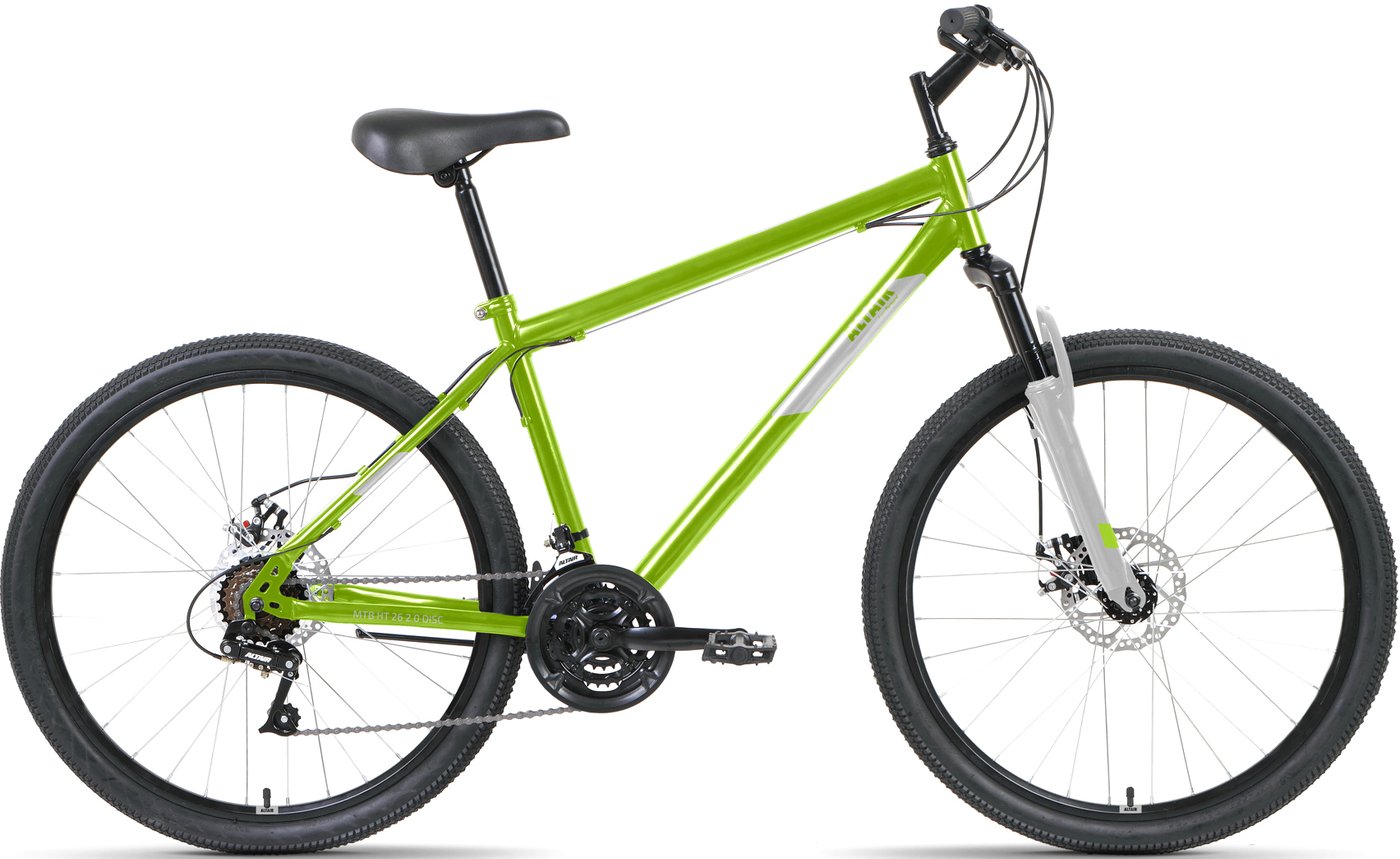 

Велосипед Altair MTB HT 26 2.0 D р.19 2022 (зеленый/серый)