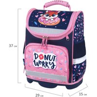 Школьный рюкзак Юнландия Wise. Donut Worry 272073