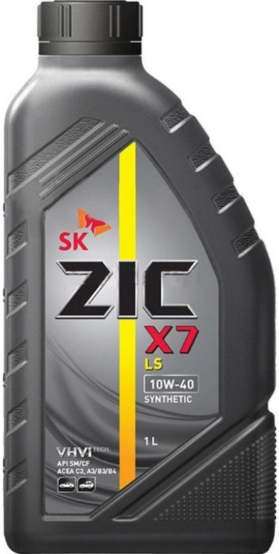 

Моторное масло ZIC X7 LS 10W-40 1л