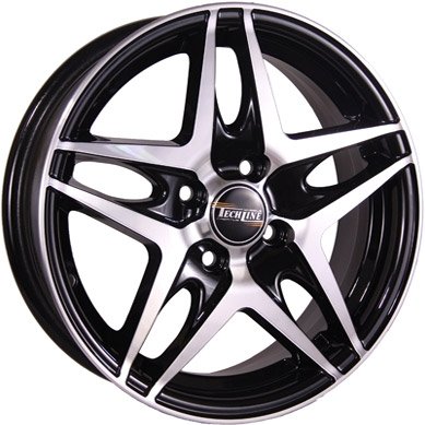 

Литые диски TechLine 430 14x5.5" 4x100мм DIA 60.1мм ET 43мм BD