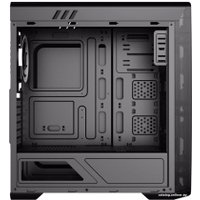 Корпус GameMax Moonlight (черный, голубая подсветка)