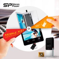 USB Flash Silicon-Power Mobile X31 32GB (SP032GBUF3X31V1K)