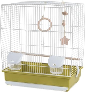 Клетка Voltrega 641BV (бежевый/белый)