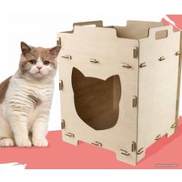 Домик Woody Кошкин дом. Модуль Основа 06138