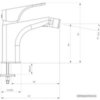 Смеситель Deante Hiacynt BQH A30M