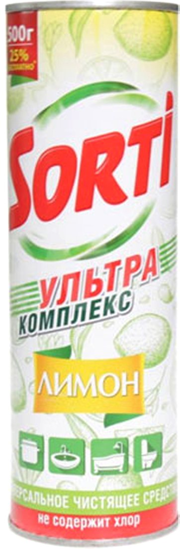 

Средство для ванны Sorti Лимон 500 г