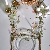 Скатерть Lefard Sense 850-753-2 (зеленый)