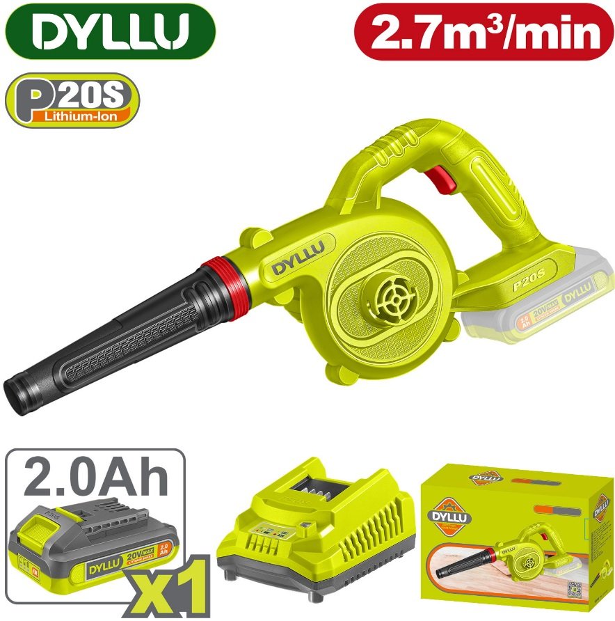 

Ручная воздуходувка Dyllu DTBLP522 (с 1-им АКБ)