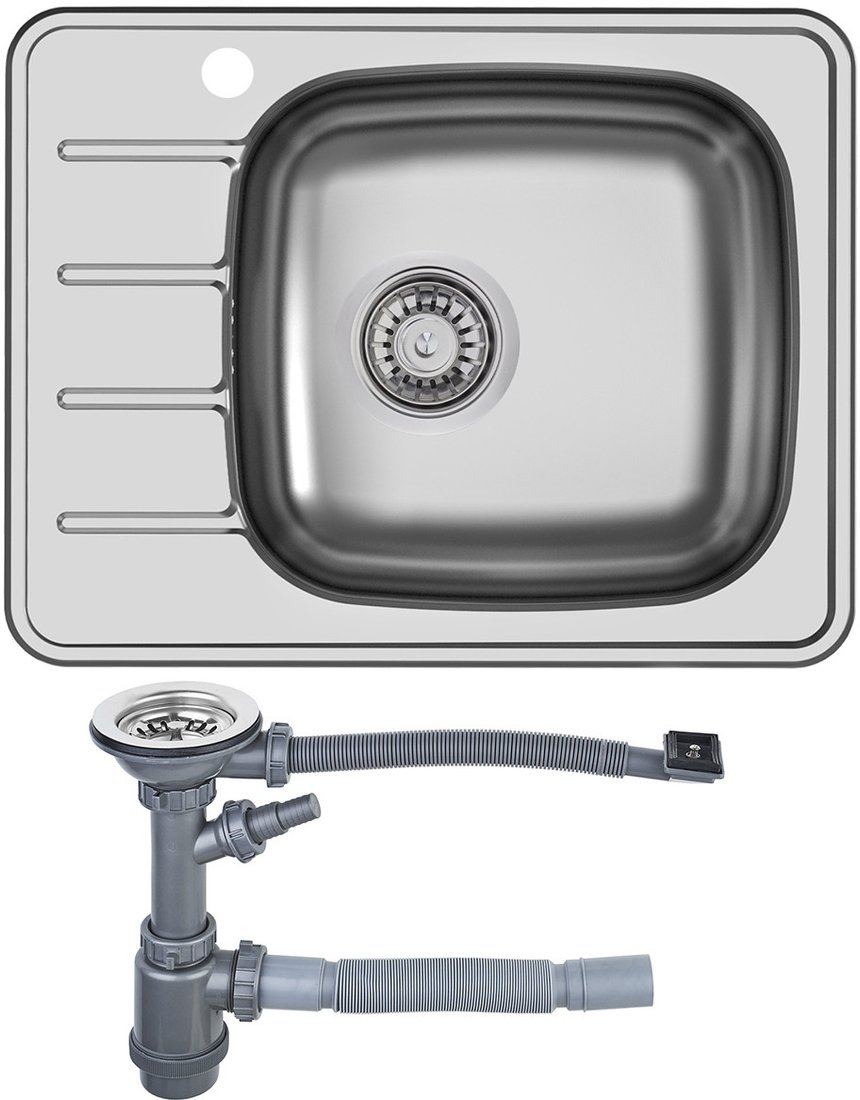 

Кухонная мойка Ukinox Гранд GRM600.480-GT6K 1R (с сифоном S701)