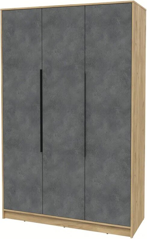 

Шкаф распашной Интерлиния Концепт КТ-Ш3 (бетон портленд/дуб золотой)