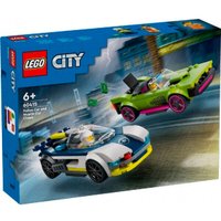 Конструктор LEGO City 60415 Погоня на полицейской машине и маслкаре