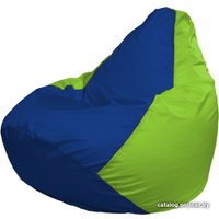 Кресло-мешок Flagman Груша Макси Г2.1-119 (салатовый/синий)
