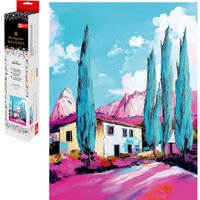 Алмазная мозаика  Феникс+ Дом в кипарисах 70812